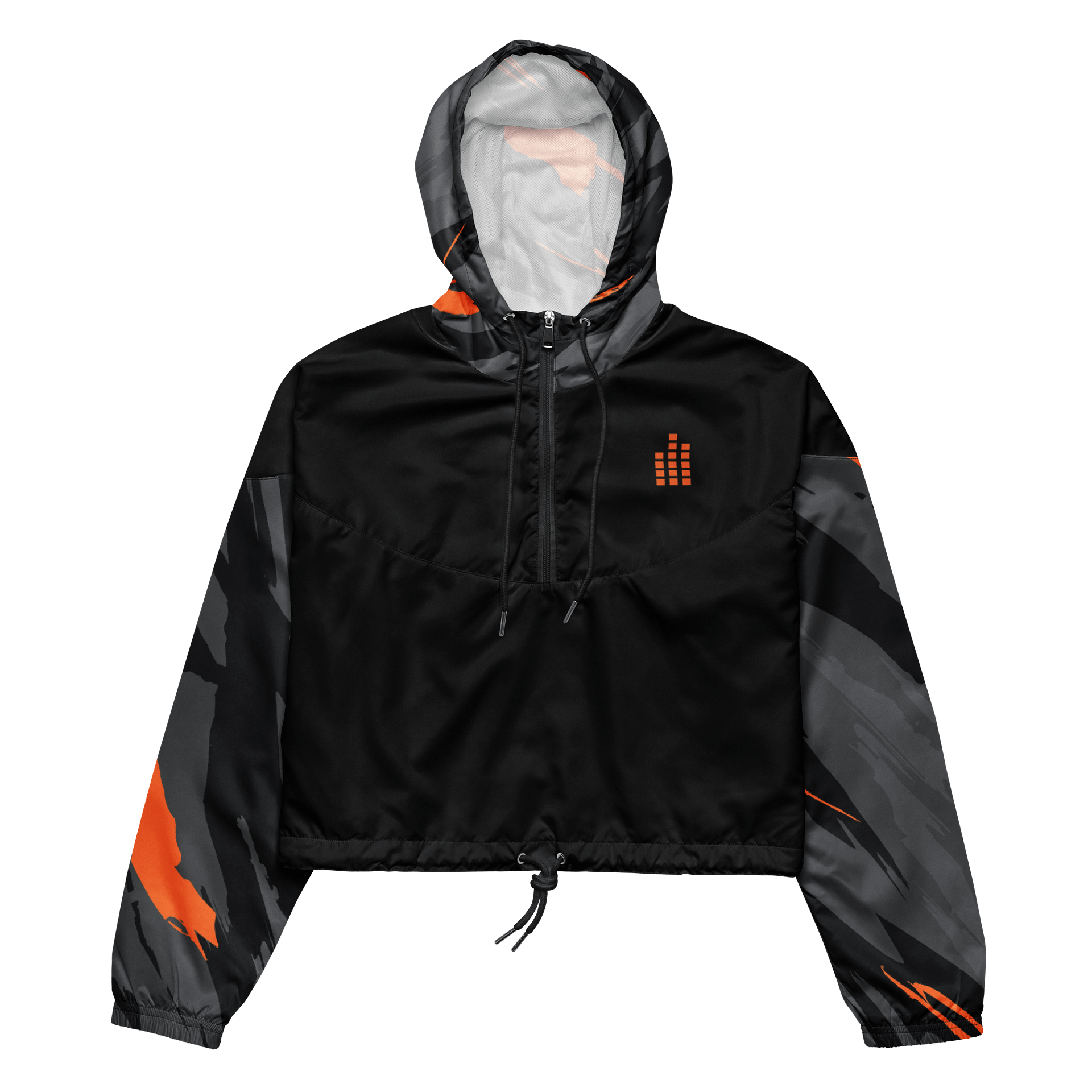 PhillyDnB :: Camo Crop Breaker BLK product image (1)