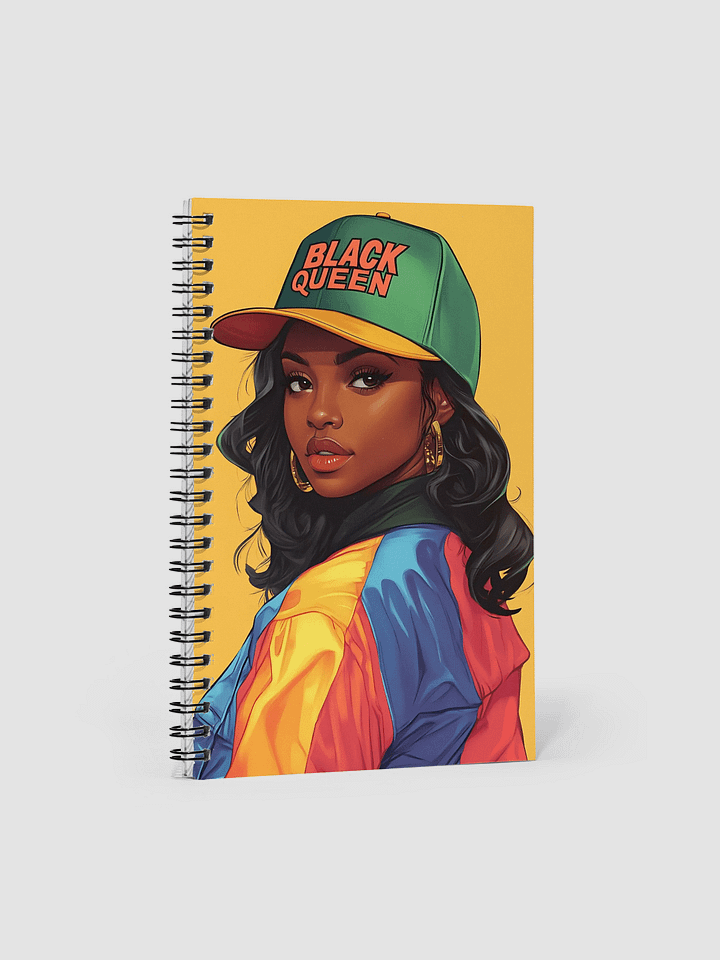 Black Queen Spiral Notebook product image (1)