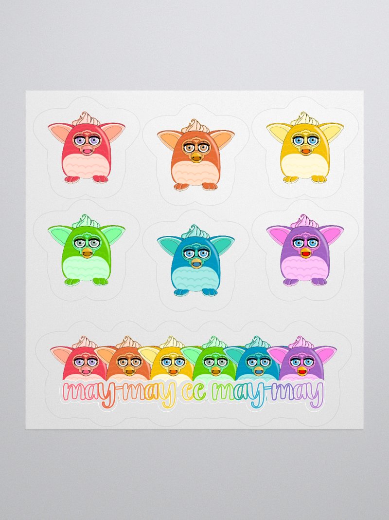 Furbish PRIDE 2025 - Furbish Love is Love Sticker Sheet