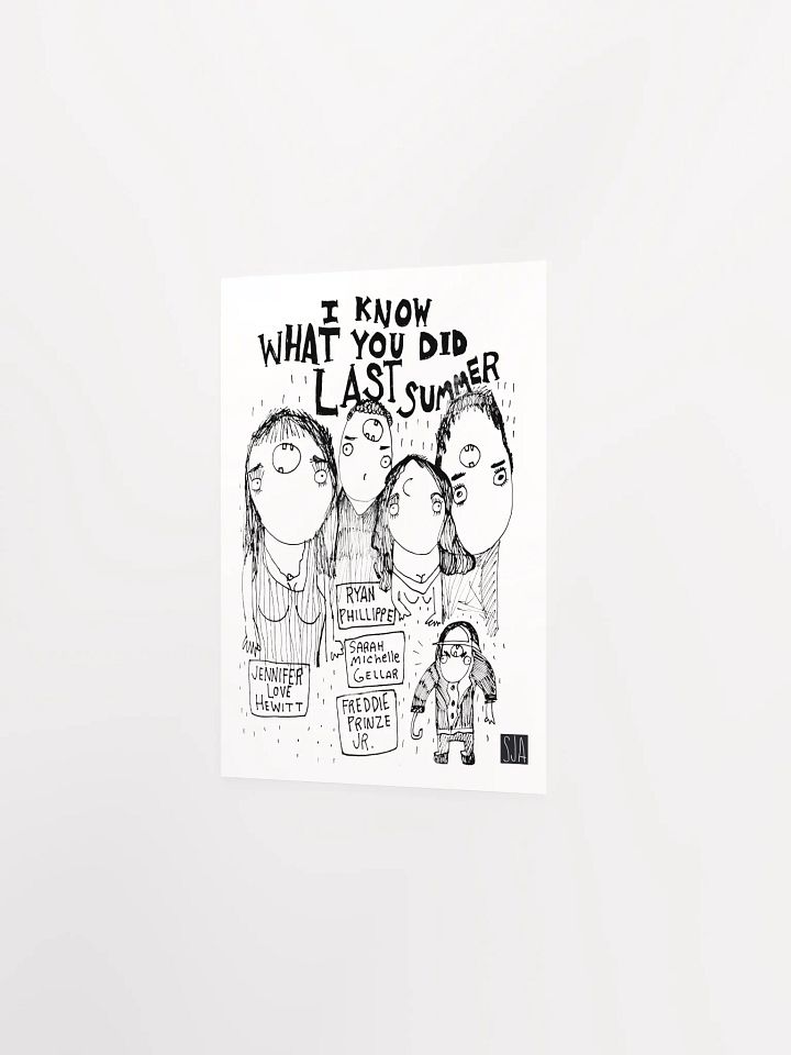 SJA I Know What You Did Last Summer matte poster product image (6)