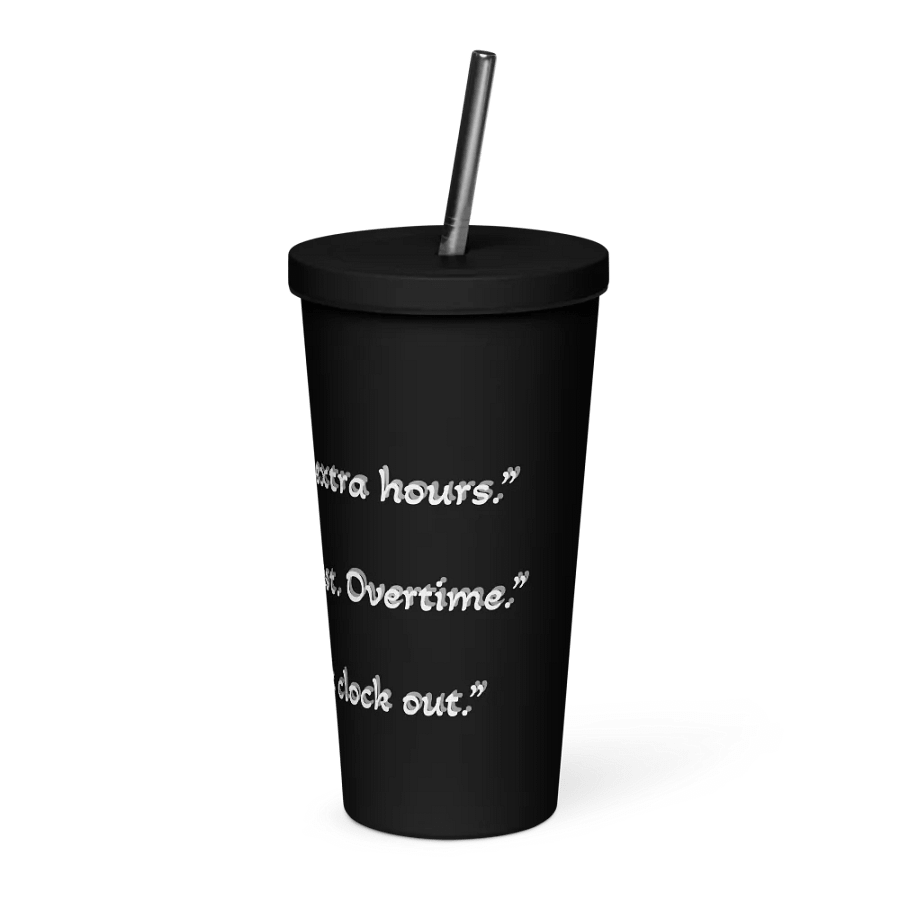 Motivationally Quoted Rubber Travel Cup product image (3)