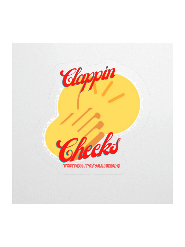 Clappin Cheeks Sticker product image (1)