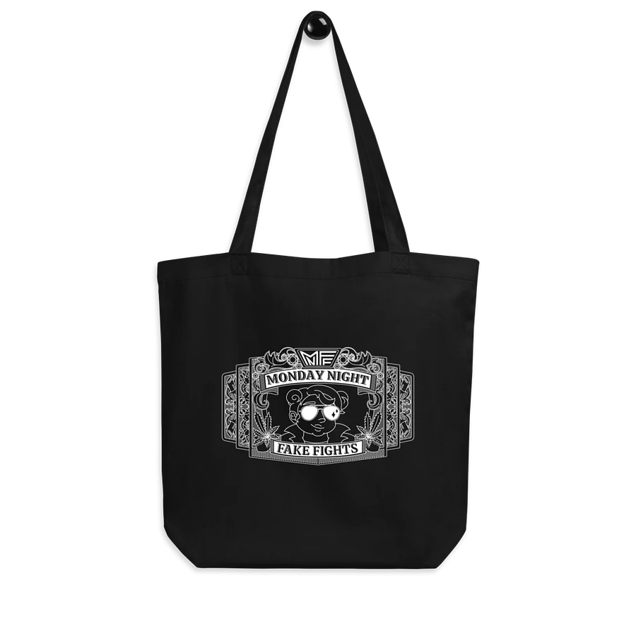 MNFF Championship Belt White Line Black Tote Bag product image (7)