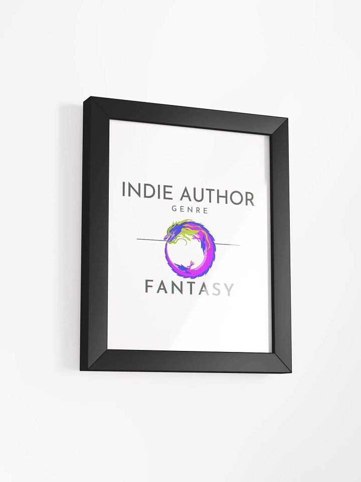 Indie Author Genre Fantasy Framed Poster product image (16)