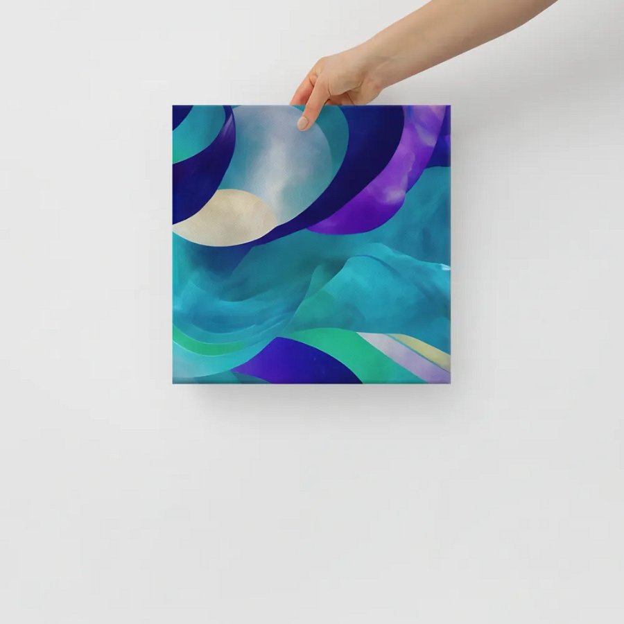 Ethereal Waves Canvas product image (1)