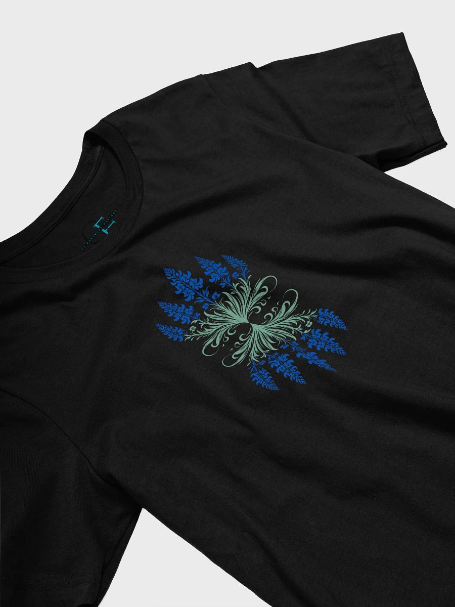 🎨 Abstract Bluebonnet T-Shirt | Bella+Canvas Unisex Tee | Artistic Texas Wildflower Shirt product image (2)