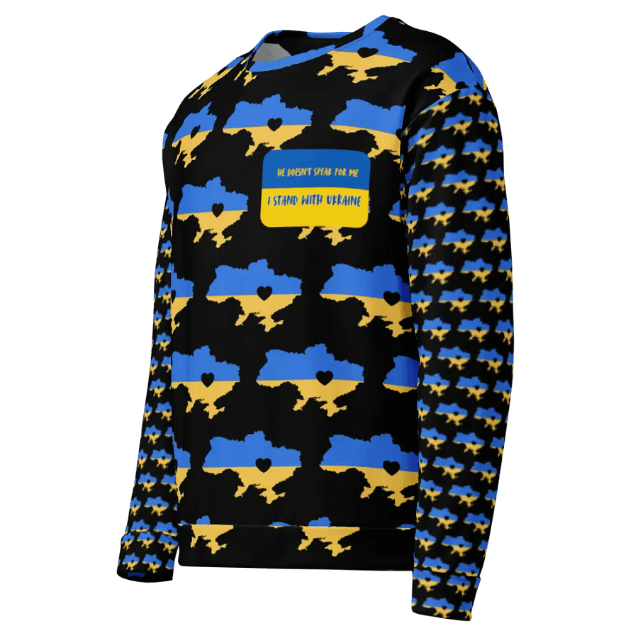 Resistors, Doesn't Speak for Me, Patterned Sweatshirt product image (3)