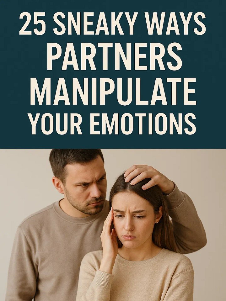 25 Sneaky Ways Partners Manipulate Your Emotions: How Manipulators Take Control In Personal Relationships product image (1)