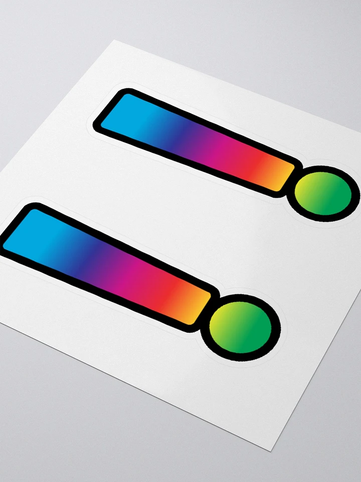 Rainbow Excitement stickers product image (1)