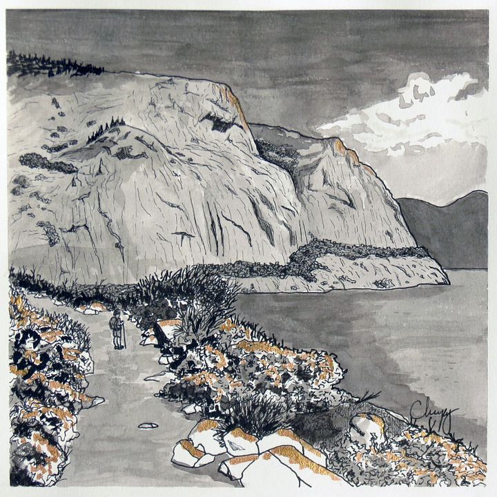 Hetch Hetchy - Original Drawing product image (2)