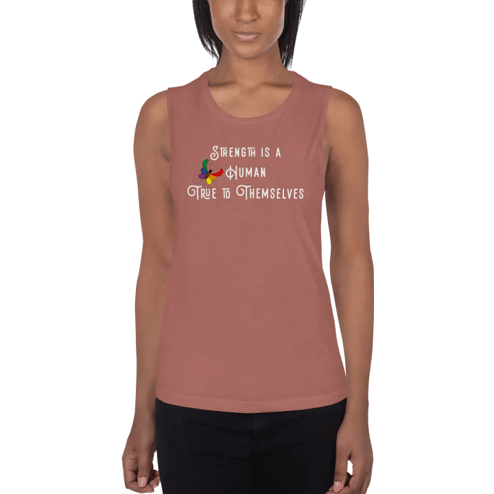 Strength is a Human (w) - Women's Tank Top product image (2)