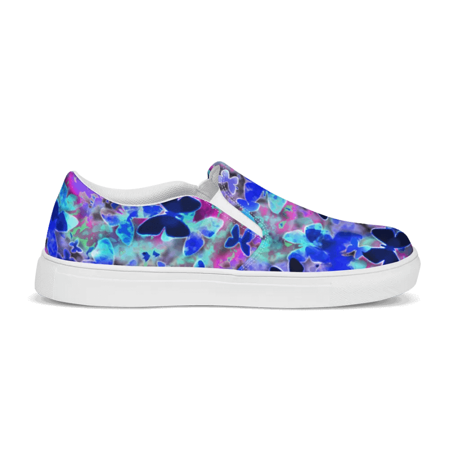 Butterfly nebula slip on canvas shoes (womens) product image (12)