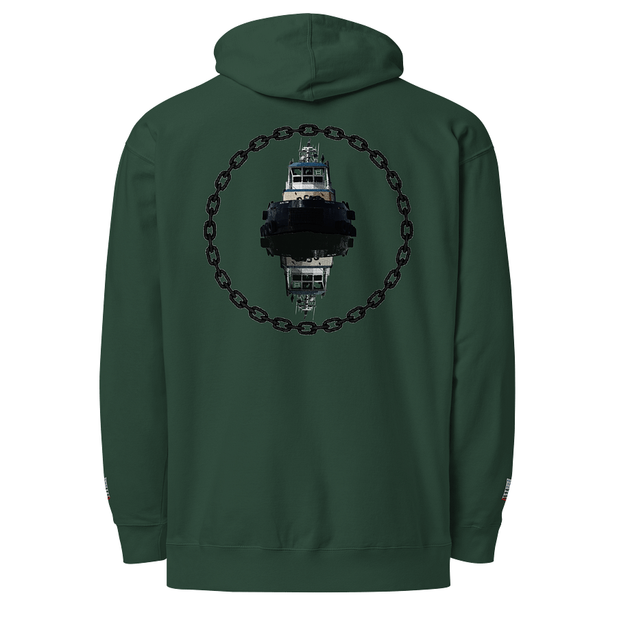 Endless Chain Western Titan Tug and Reflection - Twin Anchor Front & sleeves (embroidered) product image (1)