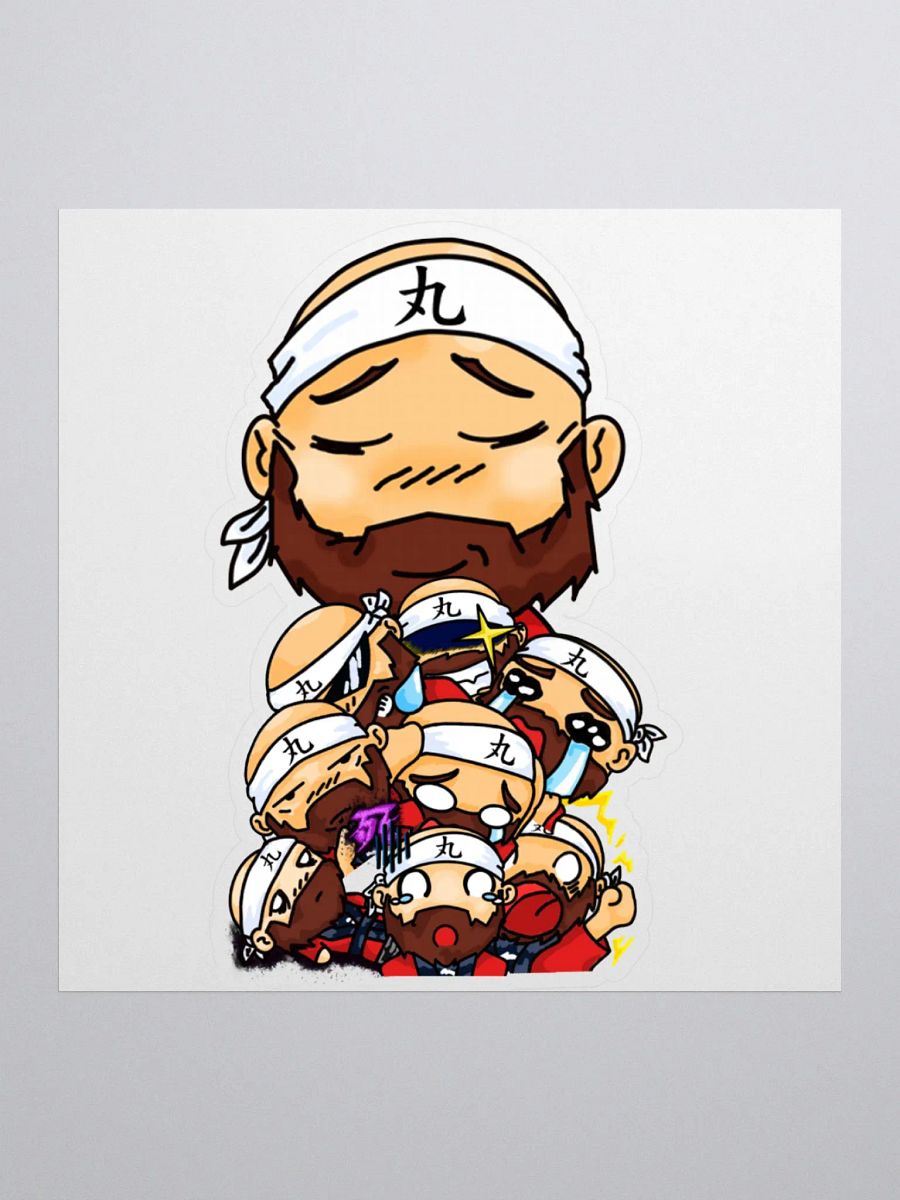 Many Faces of Blitz sticker! product image (1)