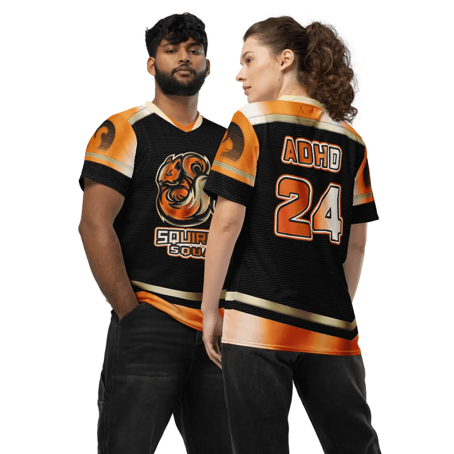 Squirrel Squad Official Sportsball Jersey (Carbon Fiber Edition) product image (4)