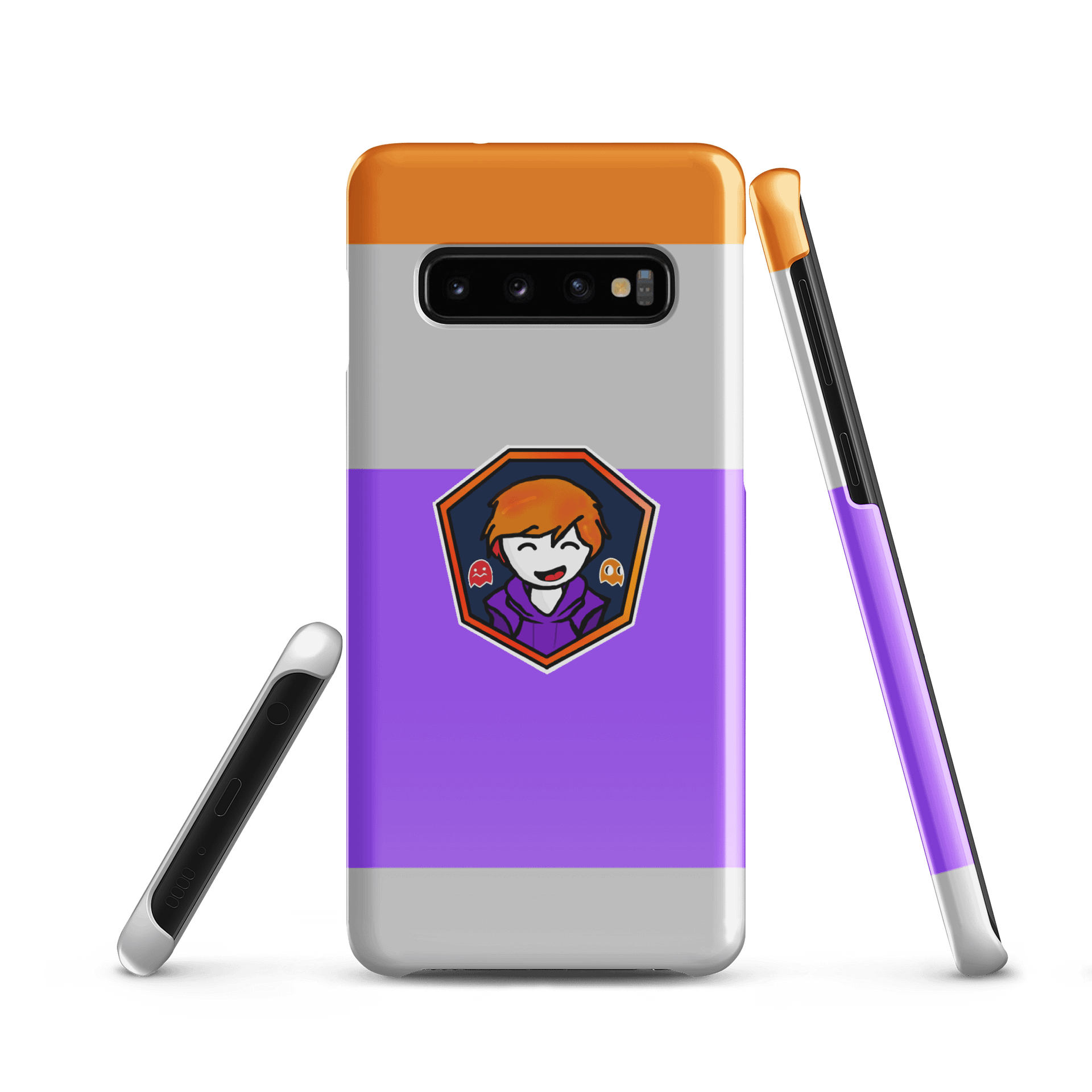 mythcafe coloured sub badge logo Snap Case for Samsung® product image (1)