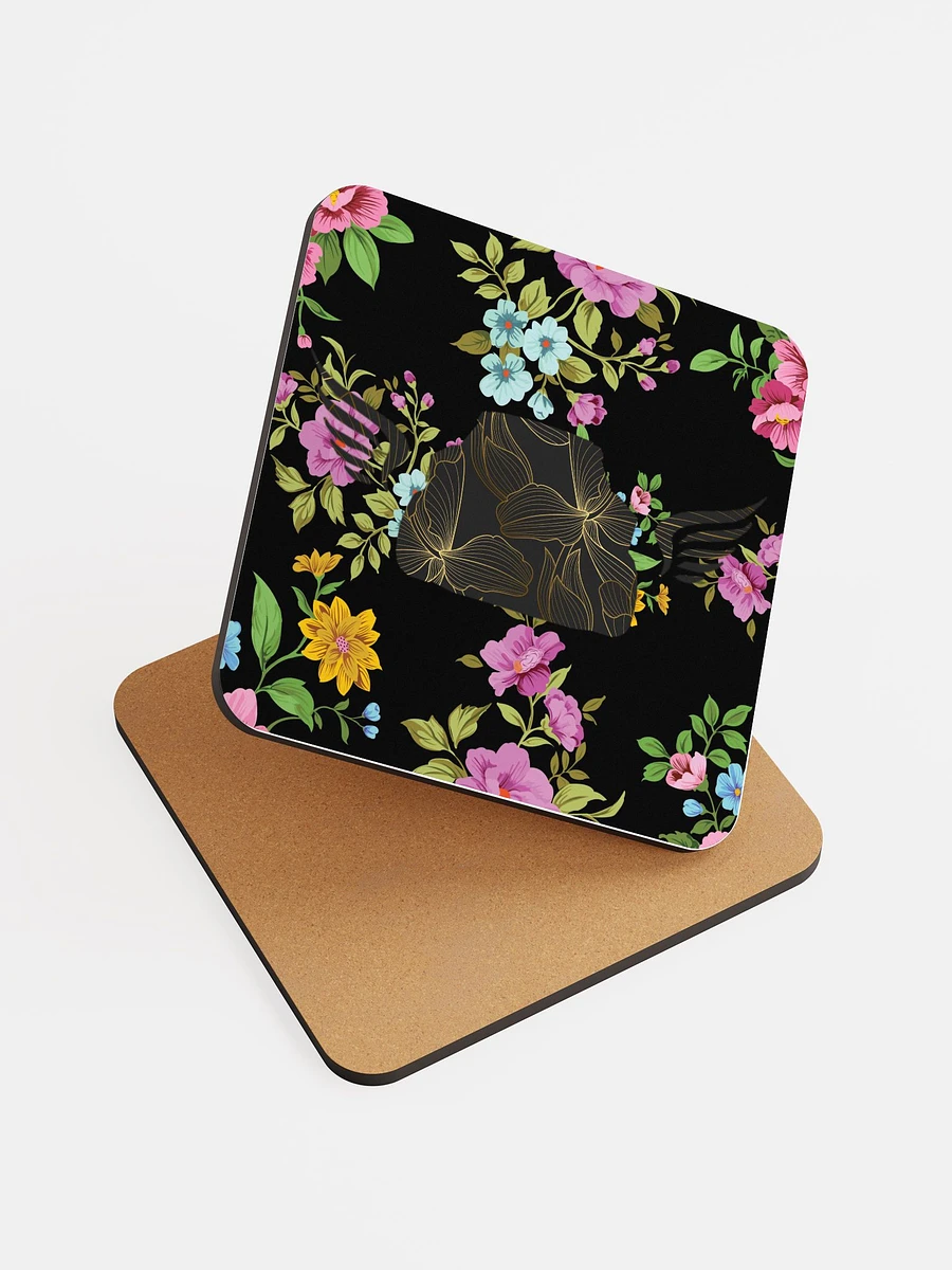 Gold Floral Merc Coaster product image (6)