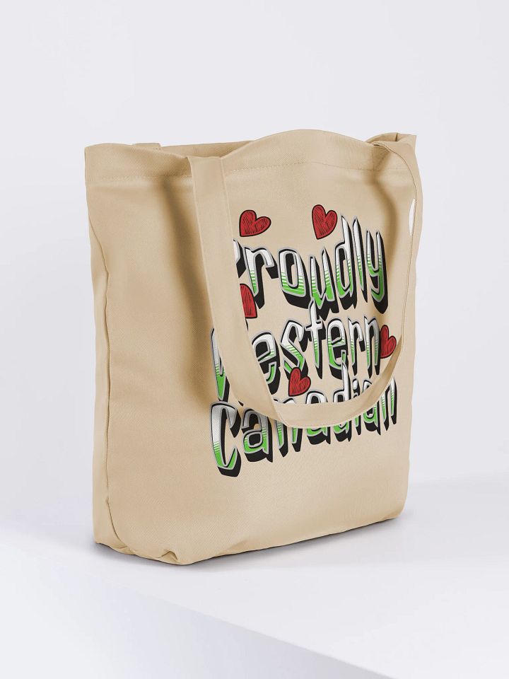 Proudly Western Canadian Eco Tote product image (4)