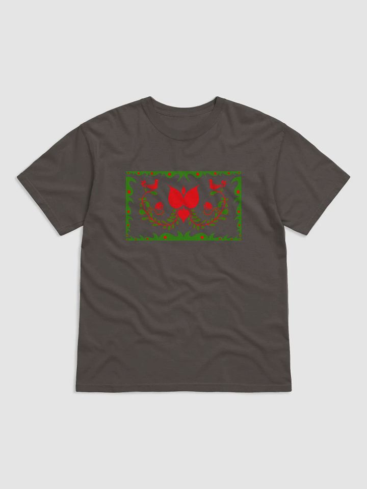Hungarian Folk-Style Red & Green T-Shirt product image (1)