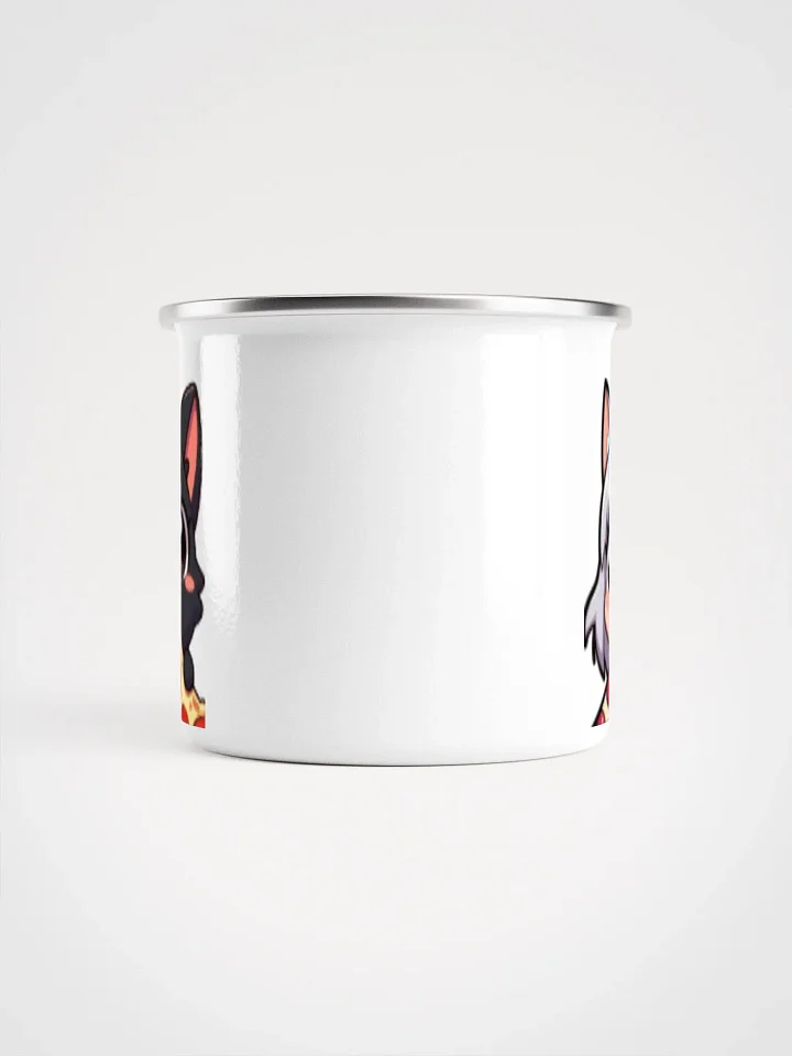 Neko Pizza Party Enamel Mug product image (2)