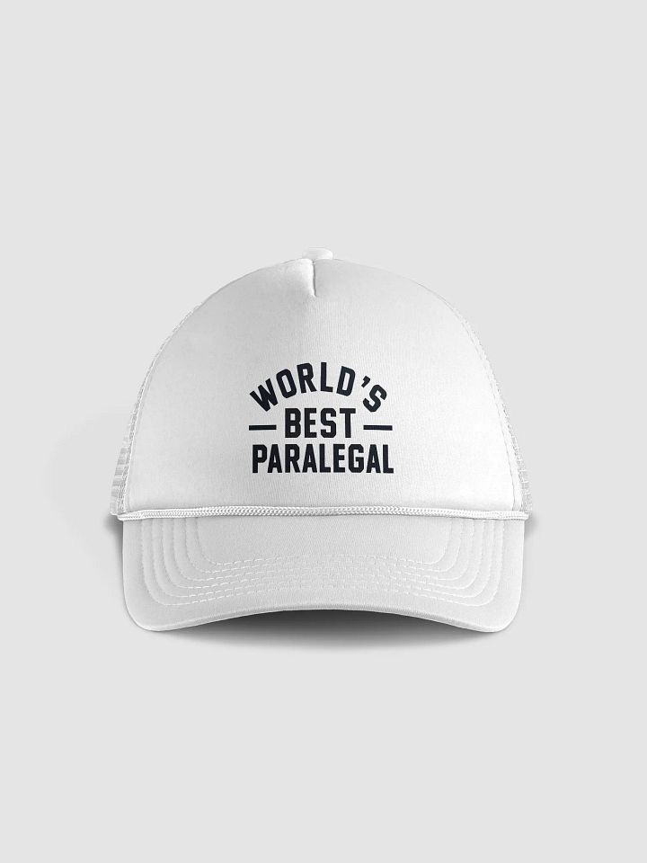 Worlds Best Paralegal Hat product image (1)
