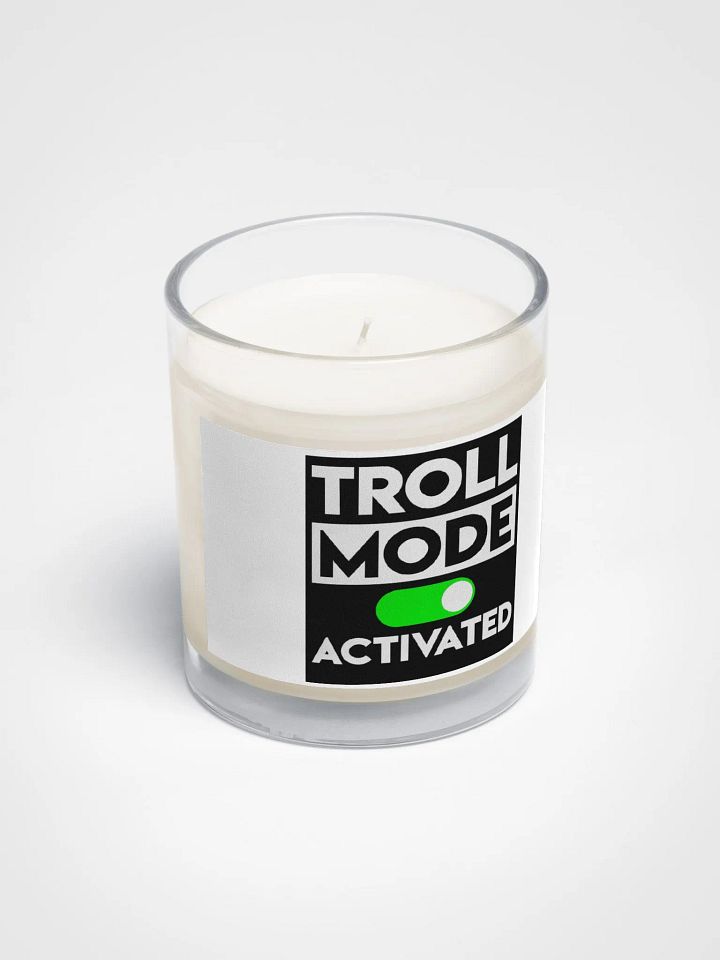 Soy-wax Candle troll mode product image (2)