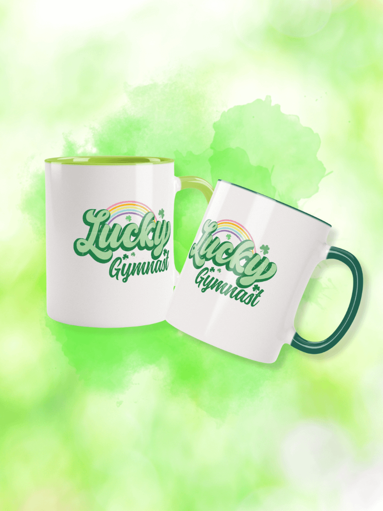 Lucky Gymnast Ceramic Mug product image (1)