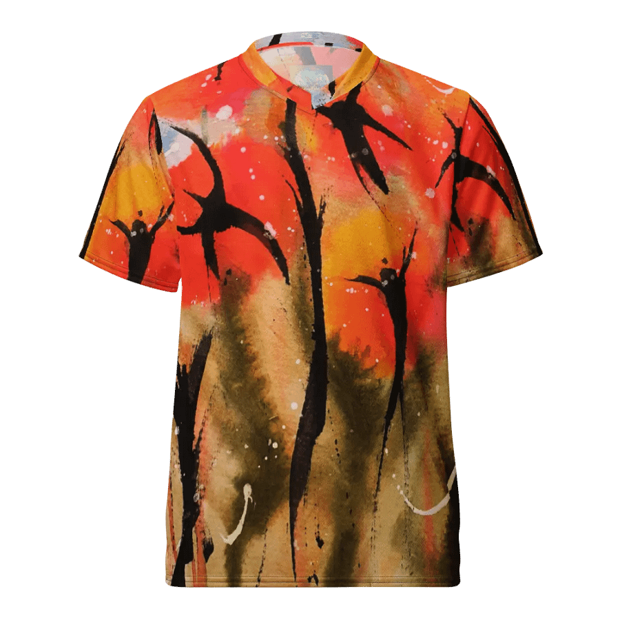 orginal abstract watercolour painting printed on tshirt product image (3)