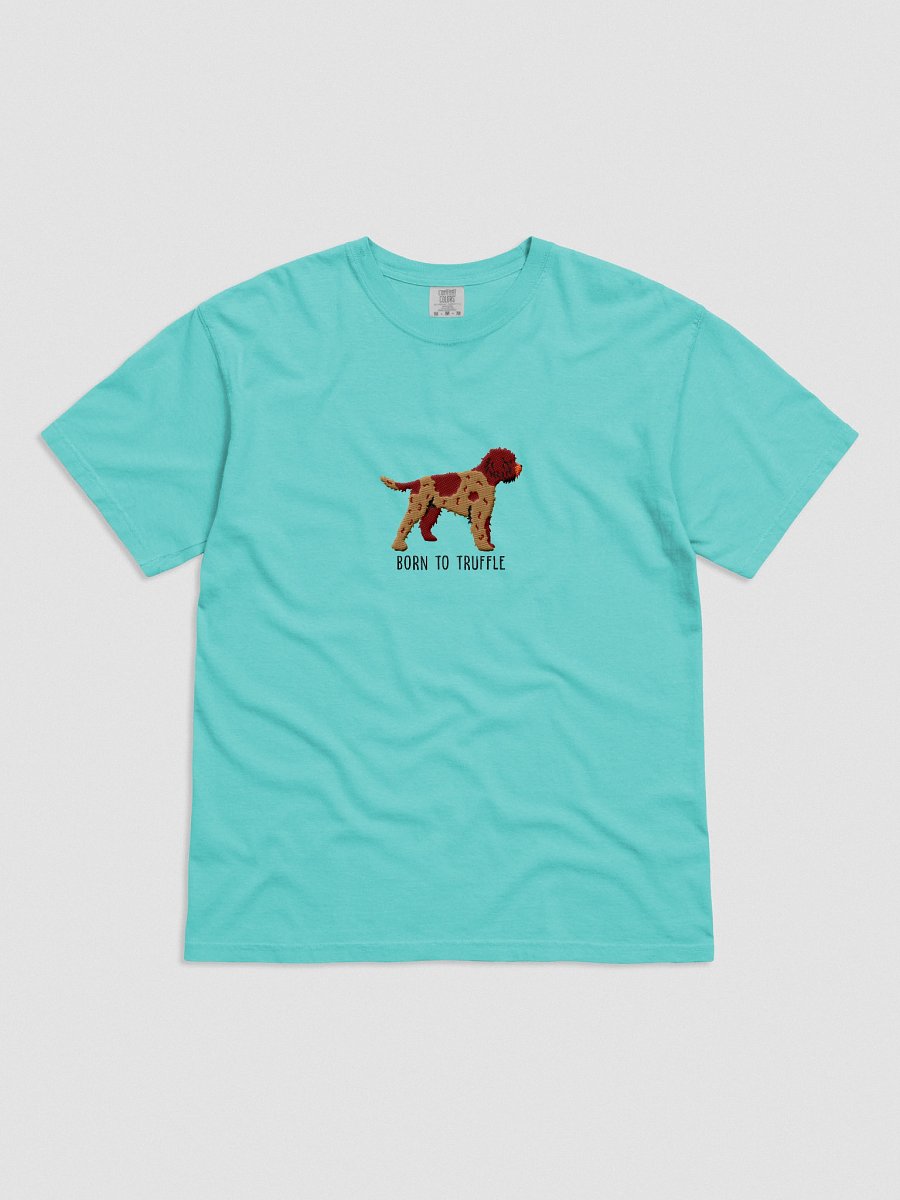 Born to Truffle T-Shirt(Embroidered) of a Lagotto Romagnolo(Liver Roan) product image (31)