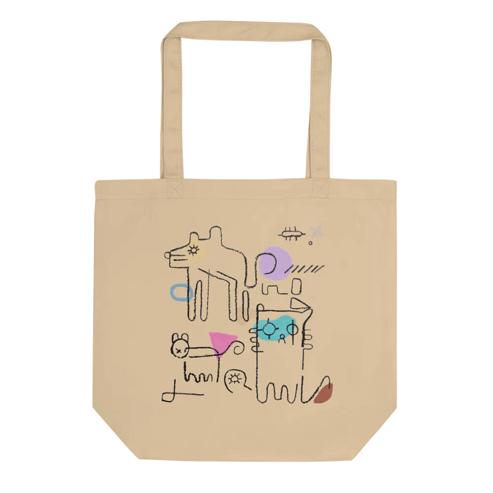 Cave Art Eco-Friendly Tote Bag product image (1)