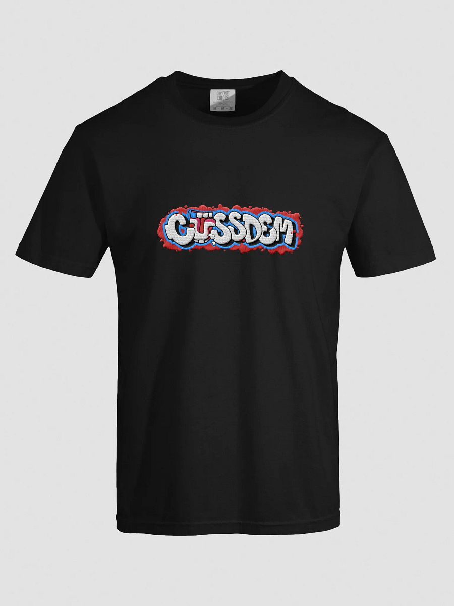 CUSSDEM TAG Graffiti RED Tee product image (1)