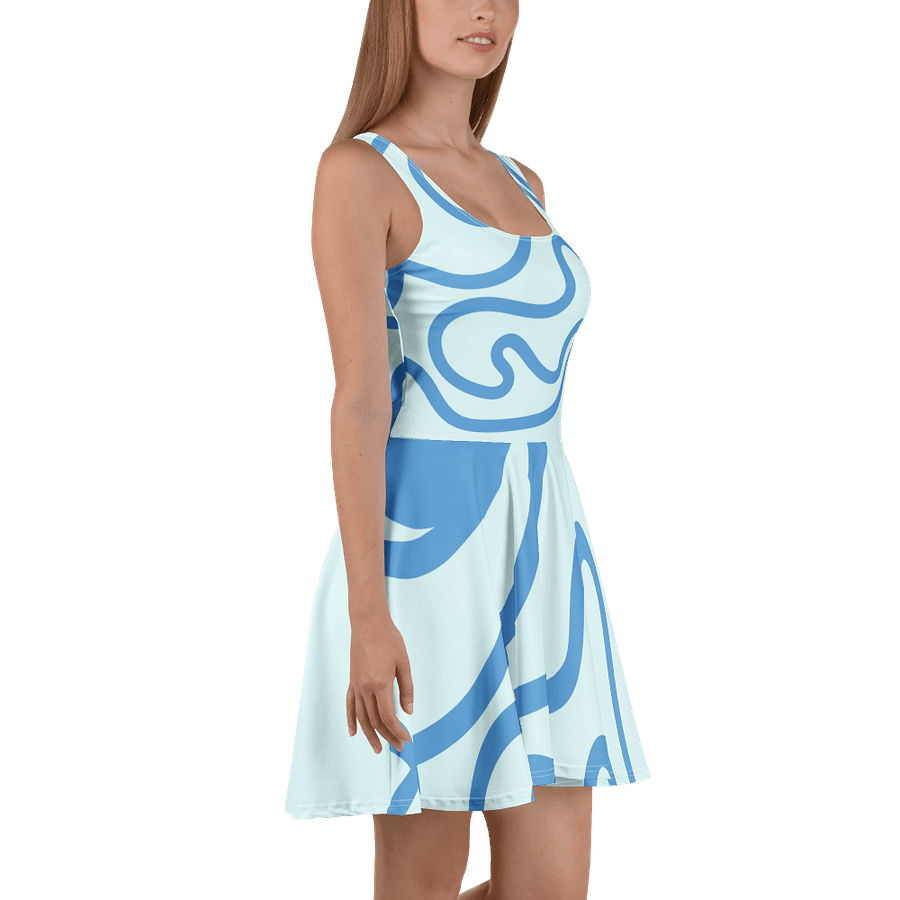 Oceanic Waves Skater Dress product image (3)
