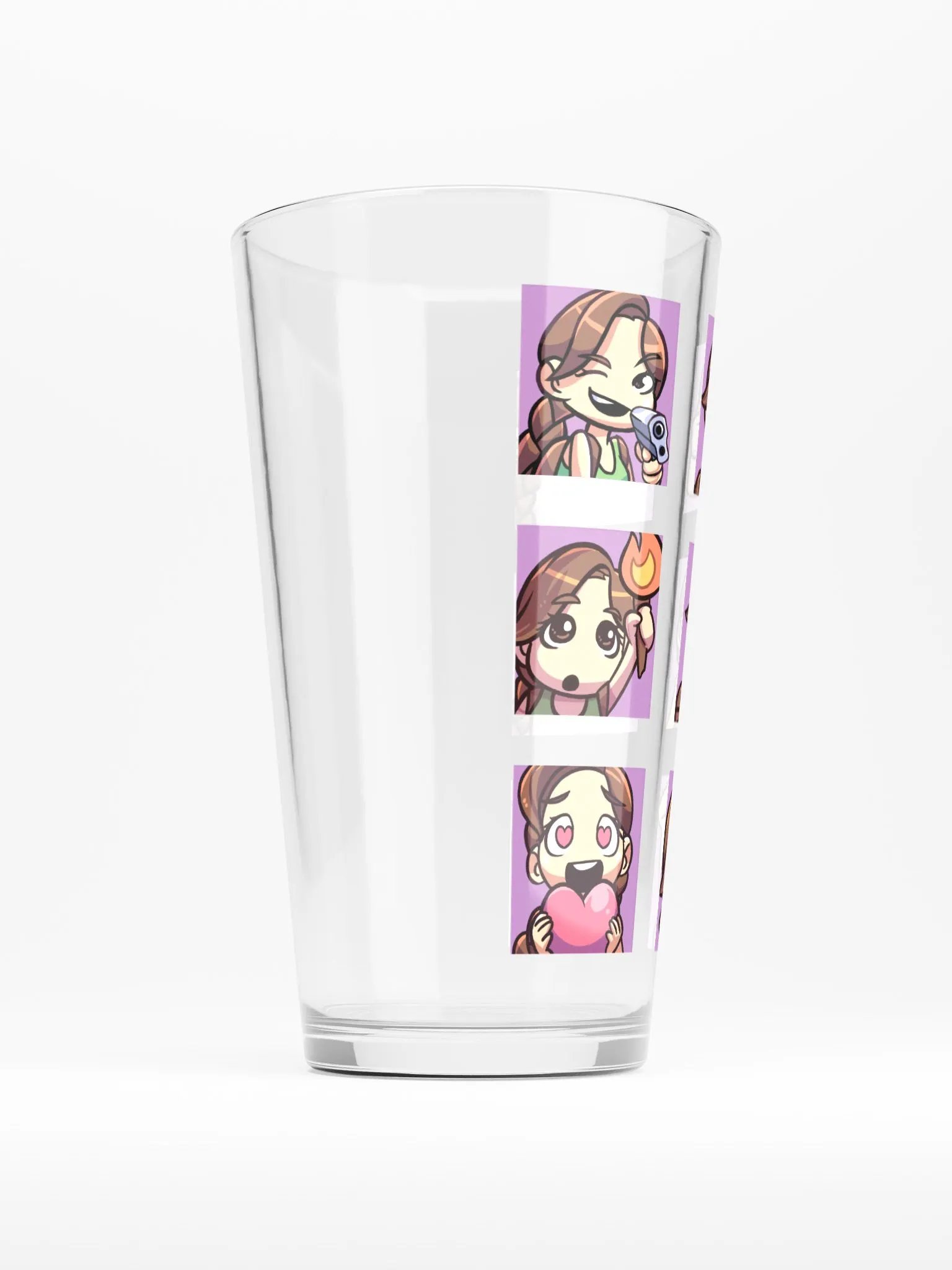 CroftCosplays Emote Drinking Glass product image (2)