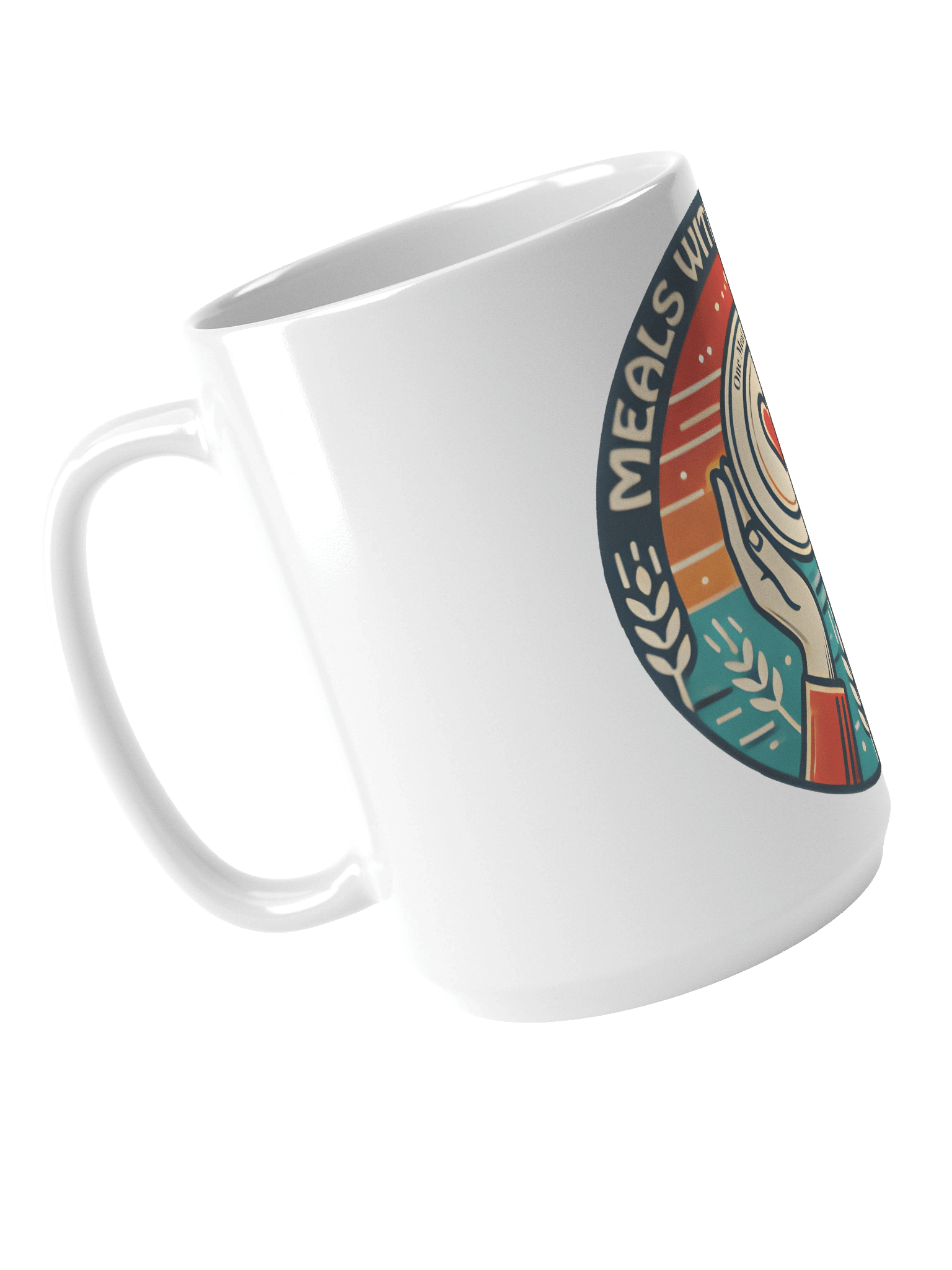 Meals with a Friend – Heart & Hands Mug product image (4)