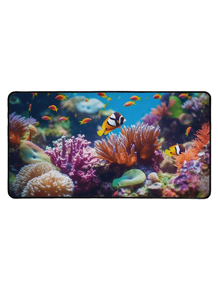 Fishes and Coral Reef Desk Mat by Treasure Pie product image (1)