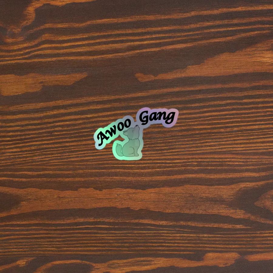 Awoo Gang Holo Sticker product image (3)