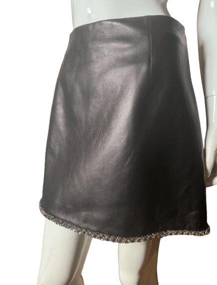 Miu Miu by Prada 100% Lamb Leather Skirt product image (2)
