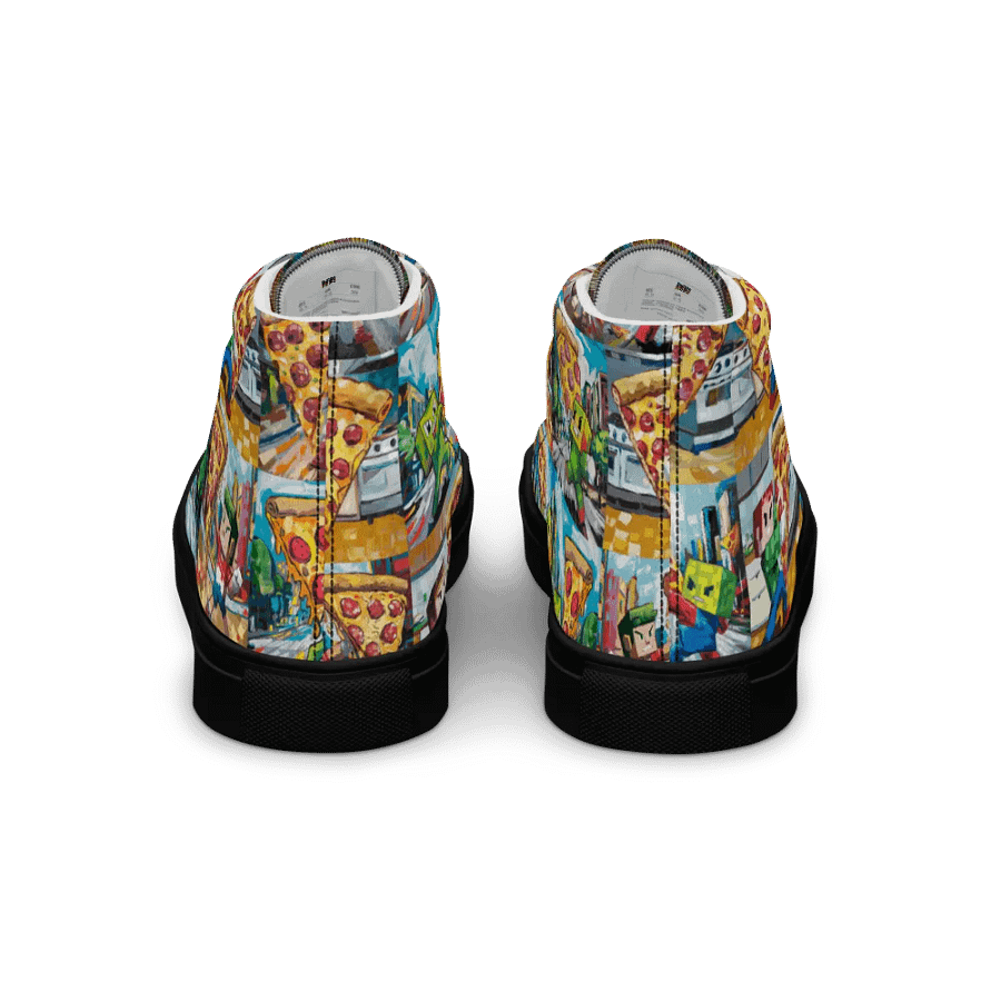 Pizza Modern Art High Top Male product image (6)