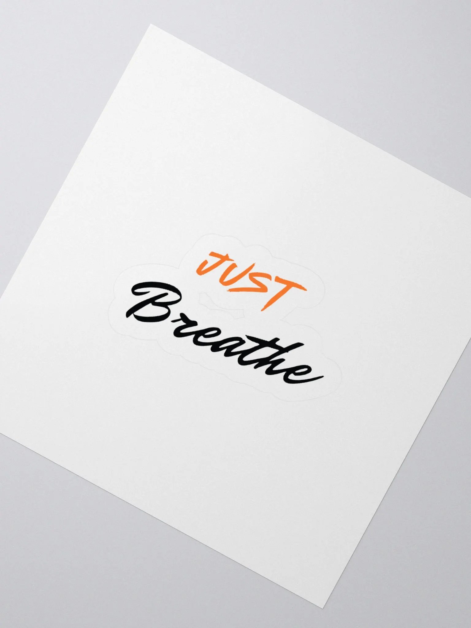 Just Breathe Kiss Cut Stickers product image (8)