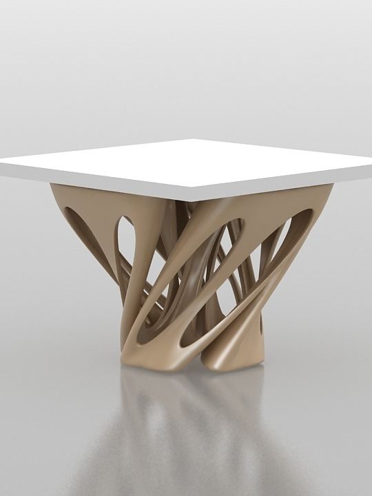 Weaverbird Parametric Furniture Table Design Grasshopper Rhino Files Download product image (2)