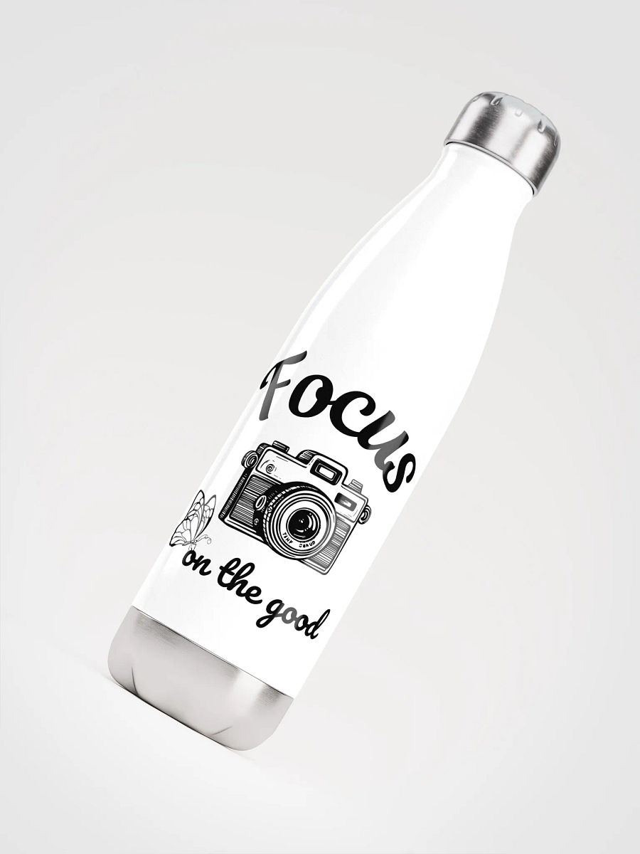 'Focus on the Good' Steel Water Bottle product image (5)