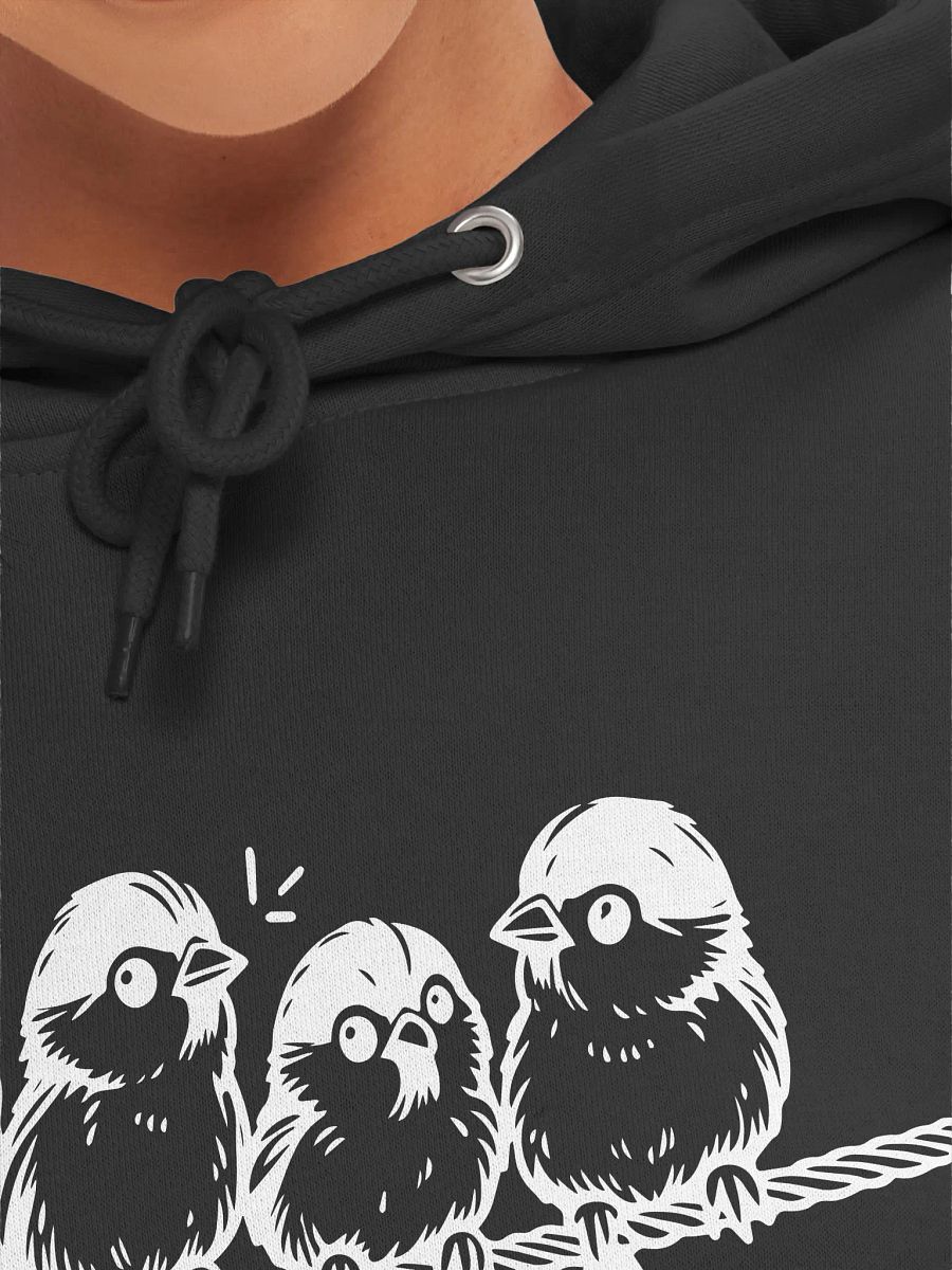 4 birds White Highlight Hoodie product image (7)
