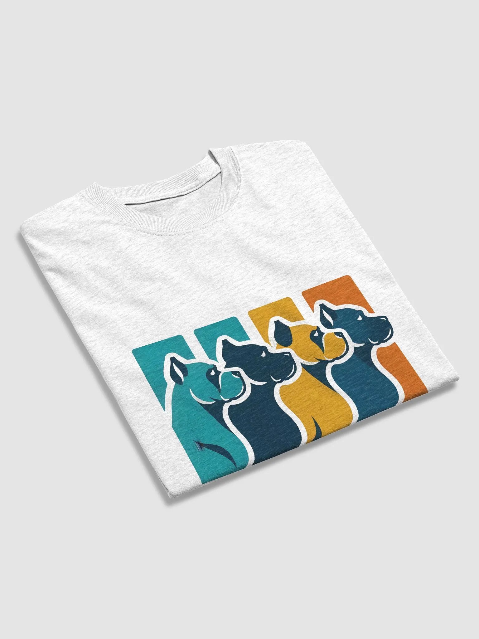 Soft Retro Cane Corso T-Shirt – Timeless Light Color Design product image (2)