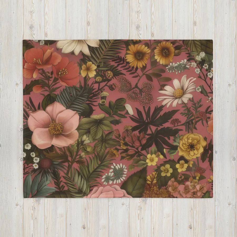 Blossom Dreams Throw Blanket product image (16)