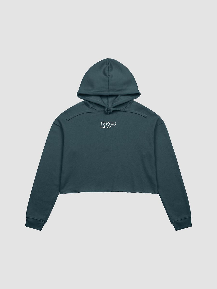 WP Women's Cropped Hoodie | White Logo product image (1)