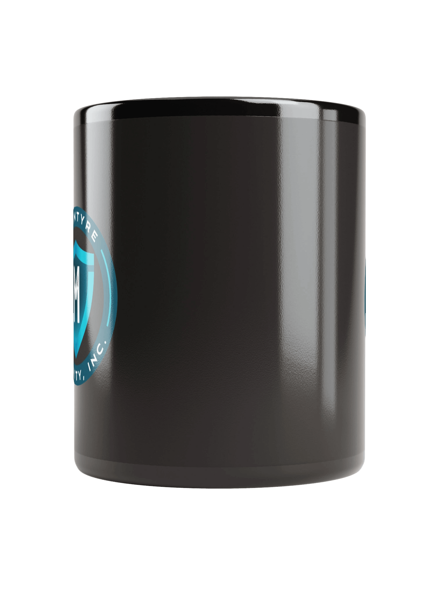 Black Ceramic Mug - McIntyre Security Inc Logo product image (10)