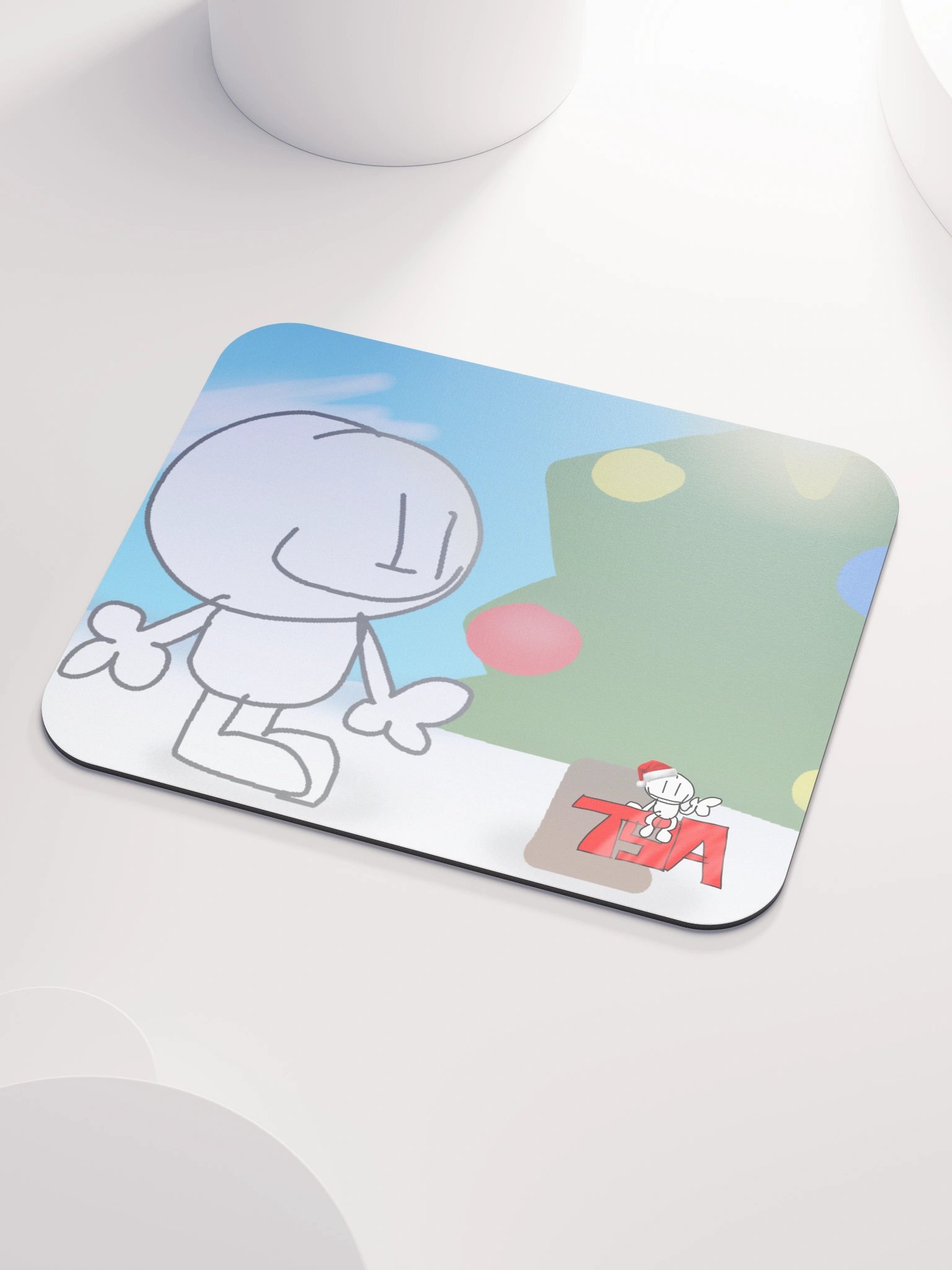 the "holly joyus" mouse pad product image (3)