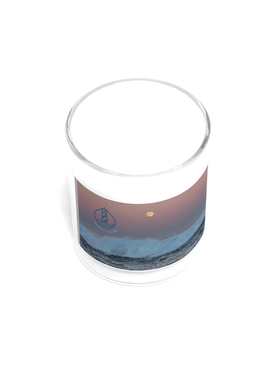 Moon Over the Cliff Walk Soy Candle (unscented) product image (3)