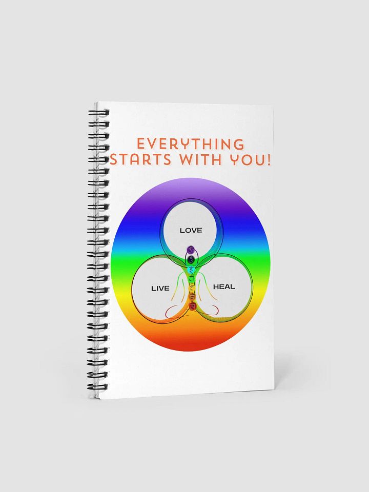 LOVE LIVE HEAL Journaling Journey Notebook product image (1)