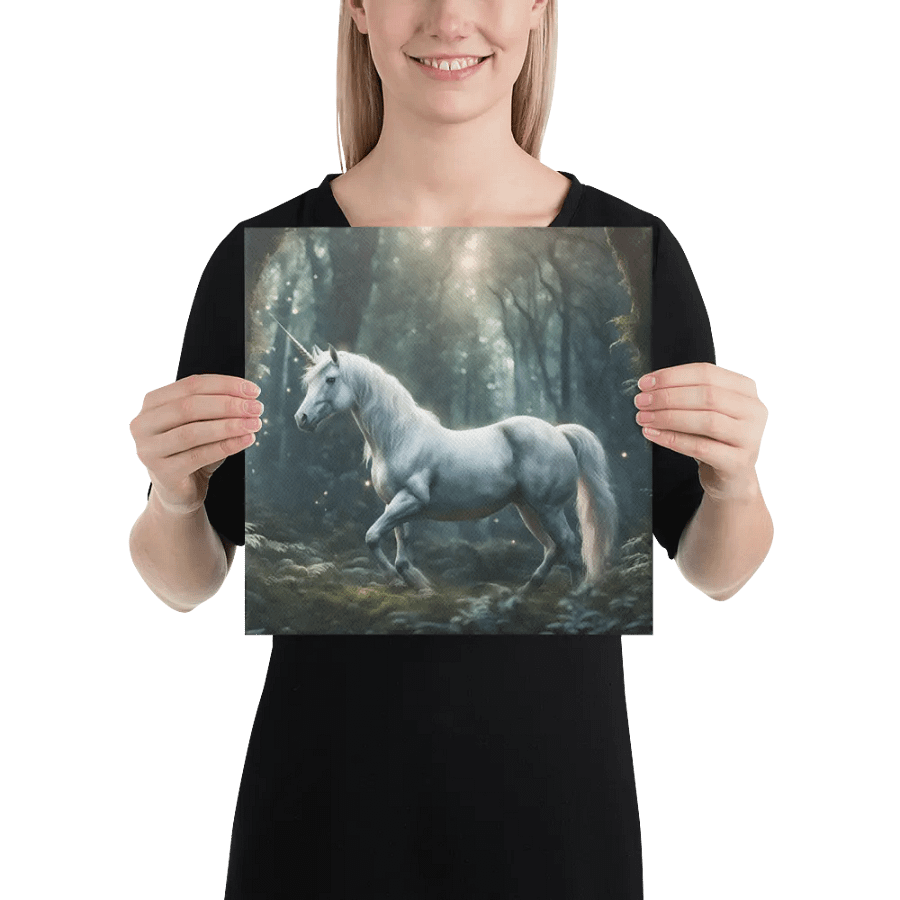Unicorn In Magical Forest Wall Art product image (3)